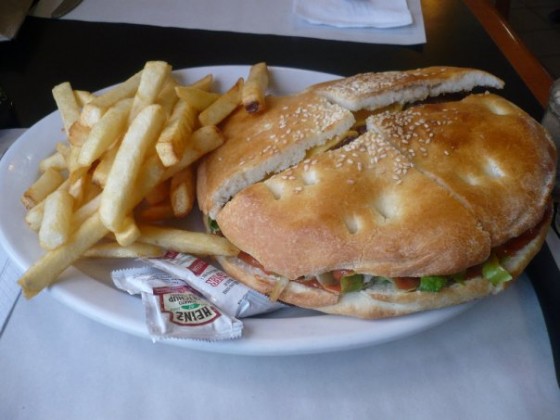 The Copoli Burger, photo by Ed Hawco