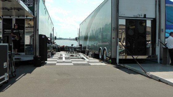 A nice place for a picnic at The Napa Auto Parts 200 presented by Dodge