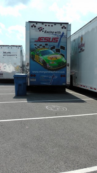Racing for Jesus at The Napa Auto Parts 200 presented by Dodge