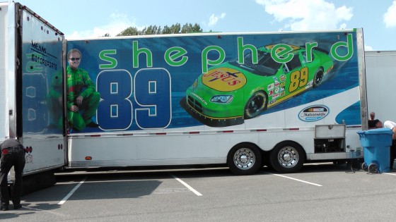 Racing for at The Napa Auto Parts 200 presented by Dodge