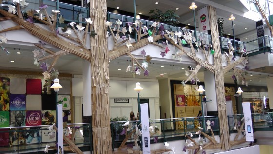 Generic photo of "Fragile" by Roadsworth and Brian Armstrong at the Eaton Centre