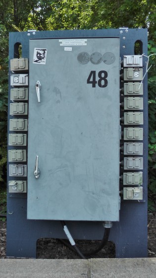 The electrical junction box box for le Piknic Electronik