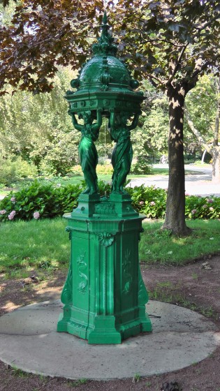 Wallace Fountain by Charles-Auguste Lebourg