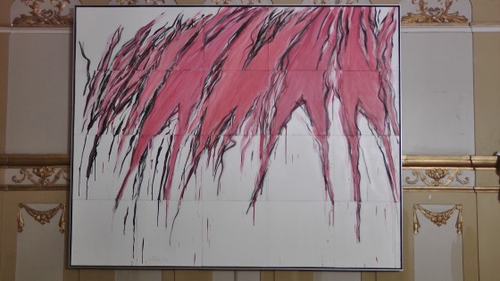 Tarozita By Jacques Hurtubise. Oil on Canvas, 1977 64" x 80"