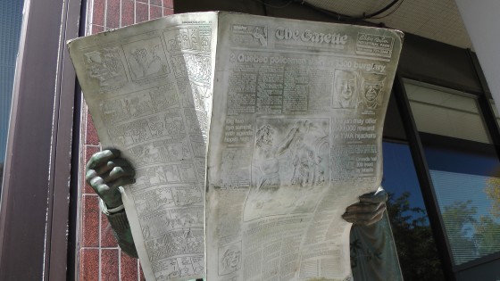 Detail of Catching Up by J. Seward Johnson