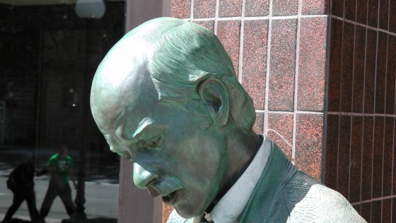 Detail of Catching Up by J. Seward Johnson