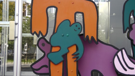 Detail of Erotisme by Armand Vaillancourt 