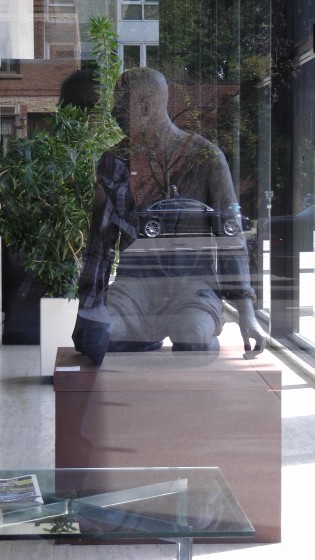 Bronze no. 91 by Hanneke Beaumont in the lobby of Westmount Square