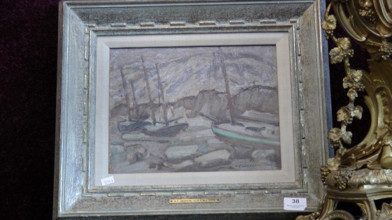 Oil painting on panel by A.Y. Jackson
