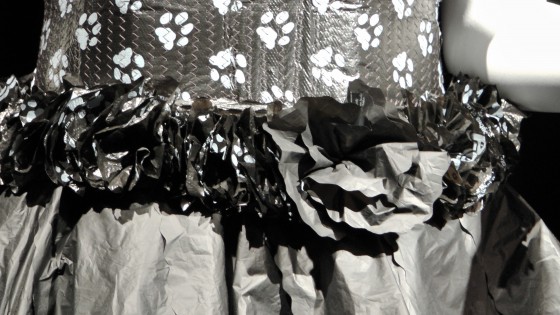 Detail from Bag Garment By Mélanie Casavant Detail from Bag Garment By Mélanie Casavant