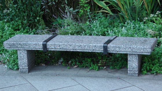 Bench for Obélisque en hommage à Charles de Gaulle by Olivier Debré