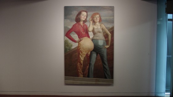 Patch and Pearl by John Currin