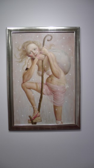 Sno-bo by John Currin