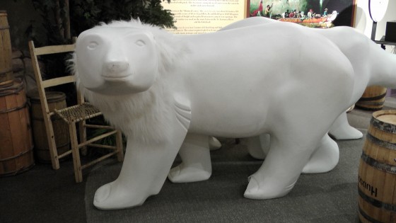 A bear. A bear.