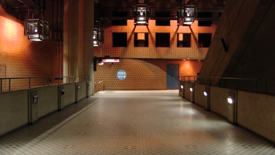 View of the mezzanine.