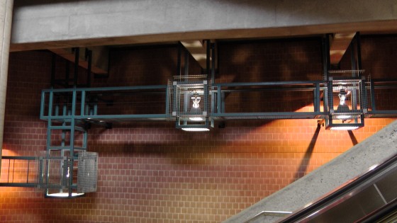 More industrial light fixtures.
