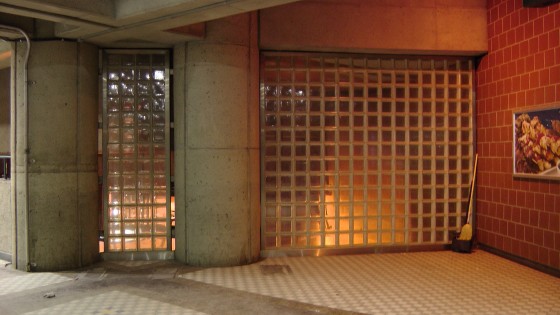More glass bricks.