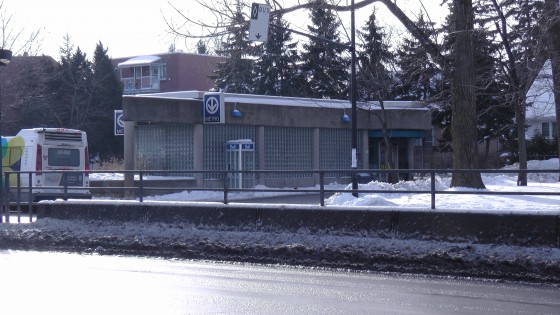 Southern entrance viewed from the northern entrance.