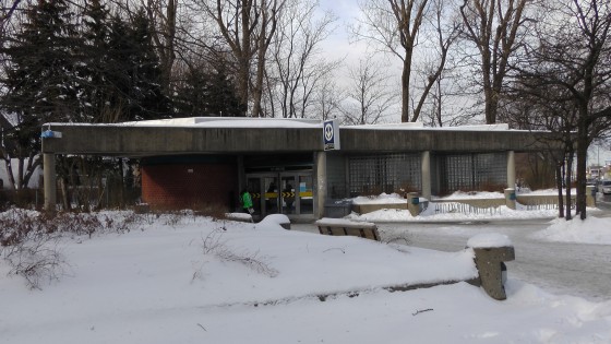 The southern entrance.