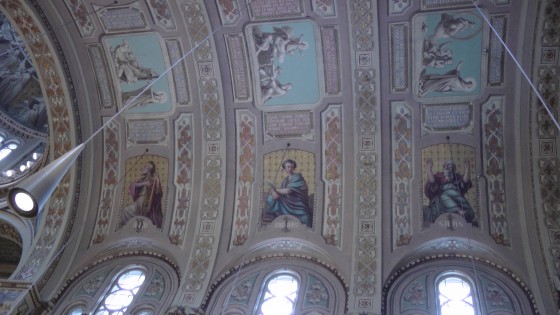 Interior of the Chapelle Notre-Dame-de-Lourdes. Interior of the Chapelle Notre-Dame-de-Lourdes.