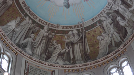 Interior of the Chapelle Notre-Dame-de-Lourdes. Interior of the Chapelle Notre-Dame-de-Lourdes.
