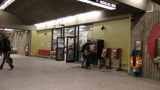 The dépanneur in the Métro Joliette. The dépanneur in the Métro Joliette.