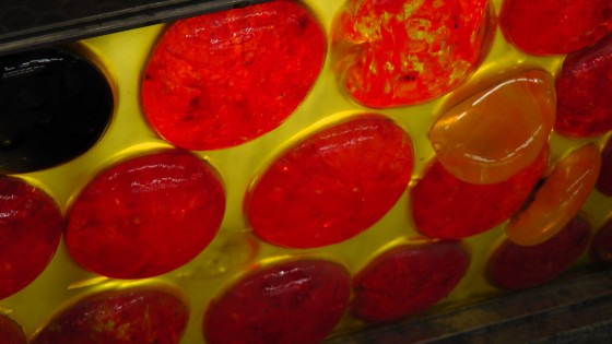 Detail of Thème des mouvements du soleil by Marcel Raby at the Métro Joliette. Detail of Thème des mouvements du soleil by Marcel Raby at the Métro Joliette.