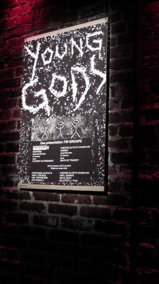 Young Gods poster (circa late 90s) Young Gods poster (circa late 90s)