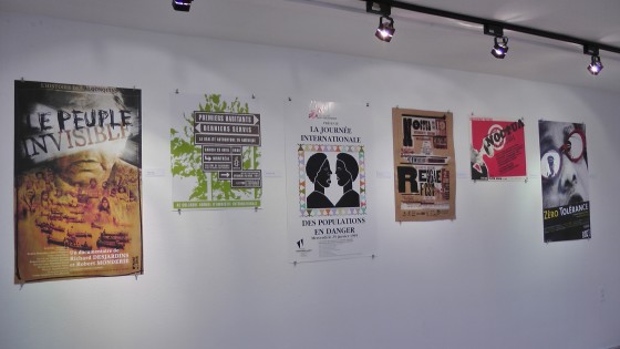 Publicité Sauvage's posters on understanding at the Écomusée du fier monde. Publicité Sauvage's posters on understanding at the Écomusée du fier monde.