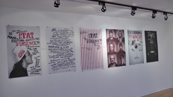 Publicité Sauvage's ATSA posters at the Écomusée du fier monde. Publicité Sauvage's ATSA posters at the Écomusée du fier monde.