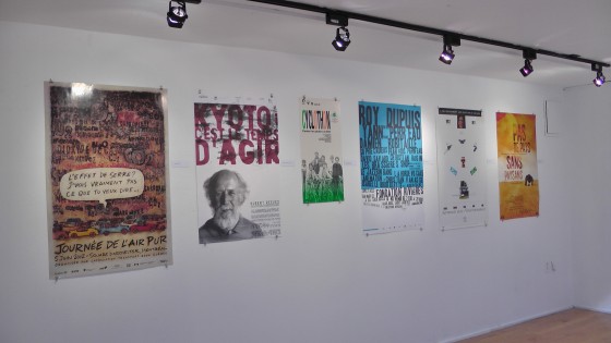 Publicité Sauvage's posters on environmental awareness at the Écomusée du fier monde. Publicité Sauvage's posters on environmental awareness at the Écomusée du fier monde.