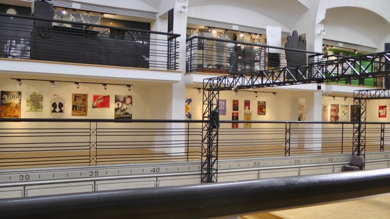 The first part of the Publicité Sauvage exhibit at the Écomusée du fier monde. The first part of the Publicité Sauvage exhibit at the Écomusée du fier monde.