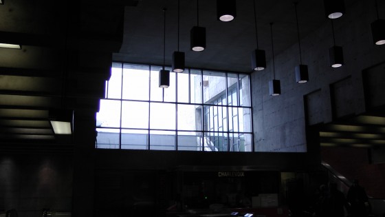Natural light for the station at the Métro Charlevoix Natural light for the station at the Métro Charlevoix