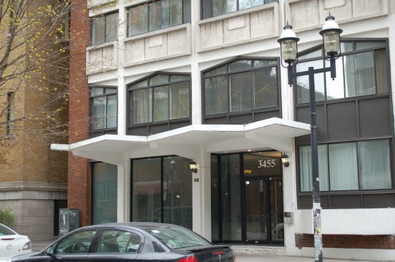 Cool Montreal Apartment Building Awning