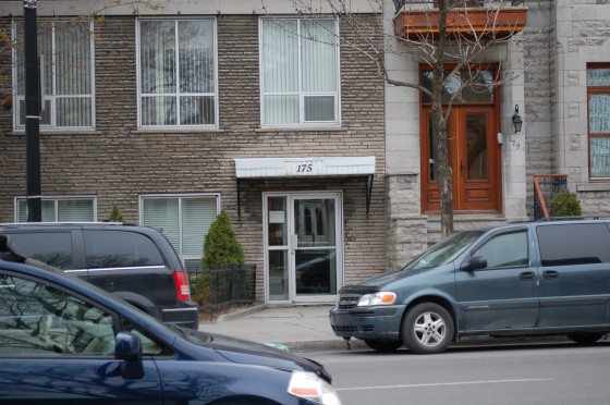 Cool Montreal Apartment Building Awning