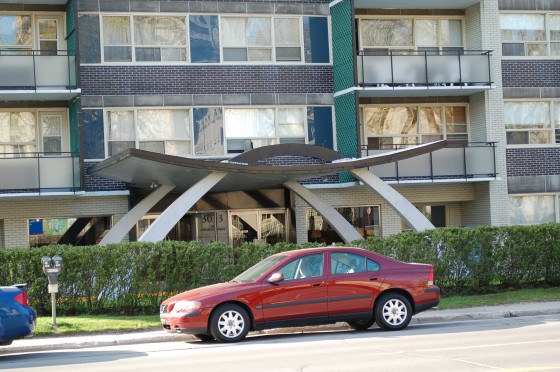 Cool Montreal Apartment Building Awning