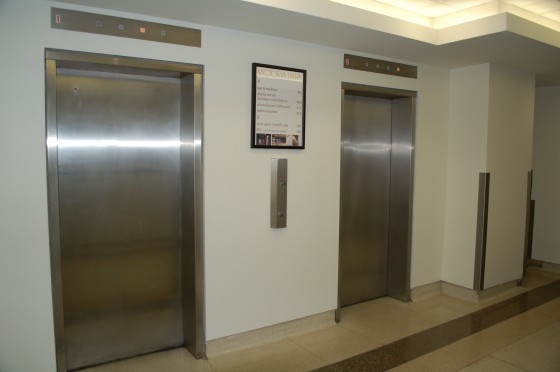 An elevator in Montreal An elevator in Montreal