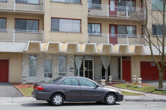 Cool Montreal Apartment Building Awning