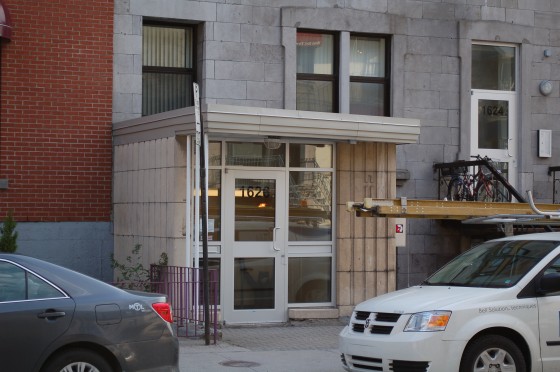 Cool Montreal Apartment Building Entrance