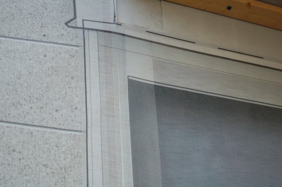 The camouflage on the back of the Îlot Voyageur.