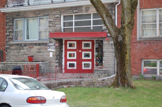 Cool Montreal Apartment Building Entrance