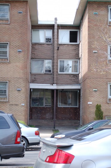 Cool Montreal Apartment Building Entrance