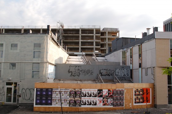 The back of the Îlot Voyageur.