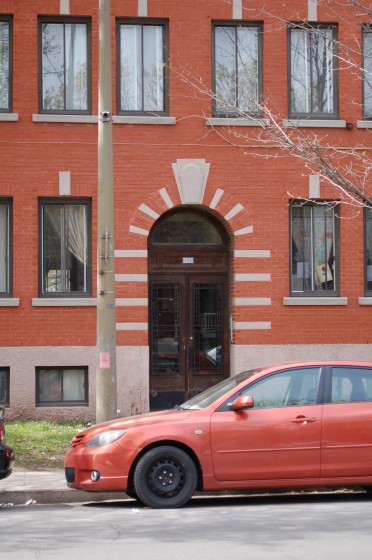 Cool Montreal Apartment Building Entrance