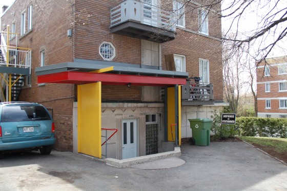Cool Montreal Apartment Building Awning