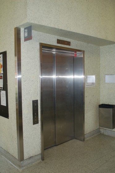 An elevator in Montreal An elevator in Montreal