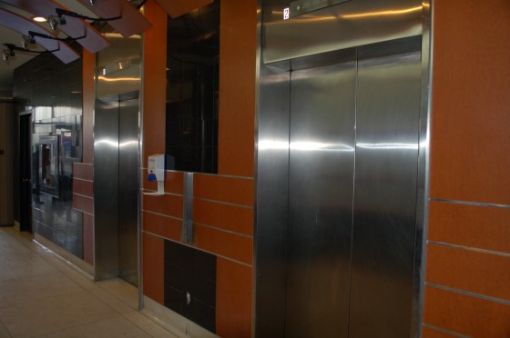 An elevator in Montreal An elevator in Montreal