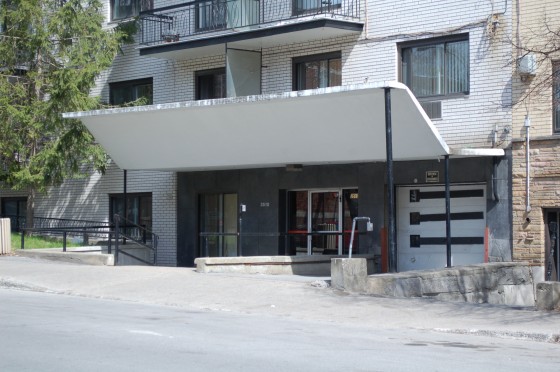 Cool Montreal Apartment Building Awning