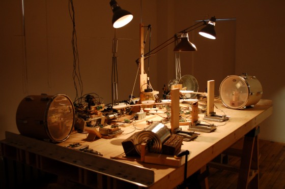 Installation view of Instrumentation by Peter Flemming at Skol Installation view of Instrumentation by Peter Flemming at Skol