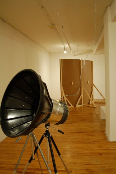 Installation view of Instrumentation by Peter Flemming at Skol Installation view of Instrumentation by Peter Flemming at Skol